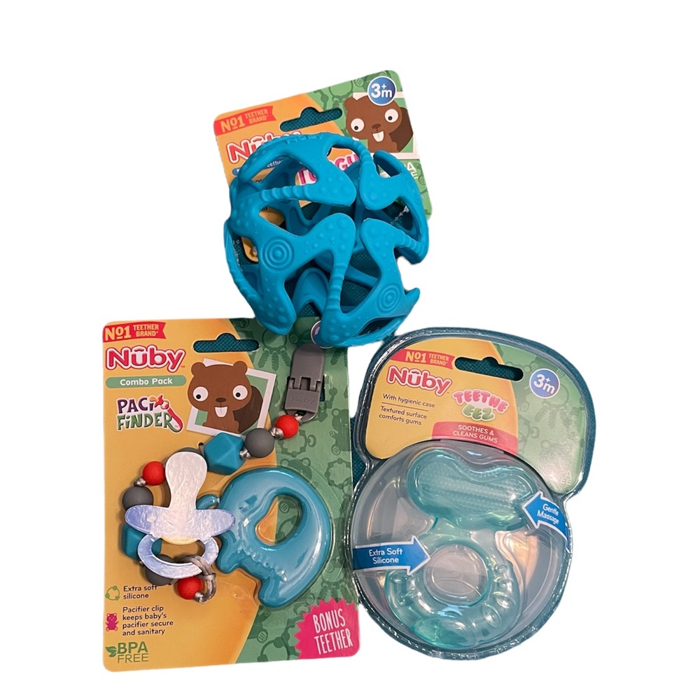 Brand new Nuby teethers